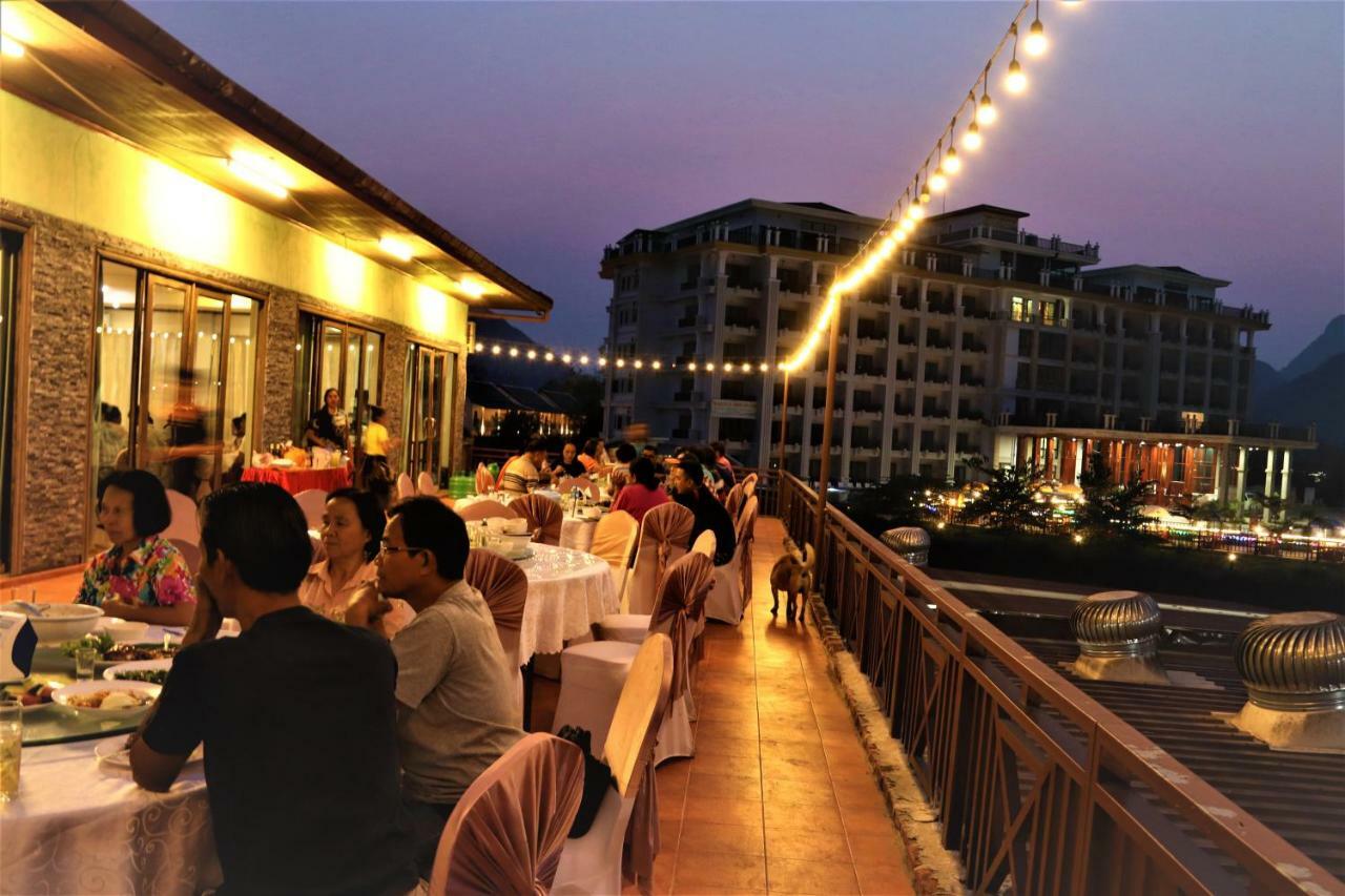 Thavisouk Riverside Hotel Vangviang Kültér fotó